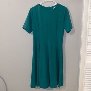 Teal dress size large
